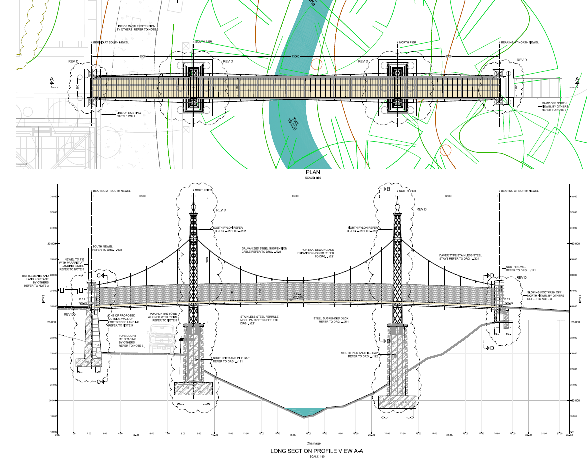 Footbridge Designs and Assessments