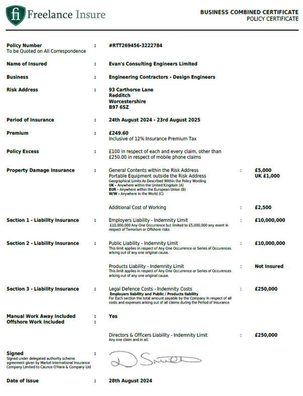 public liability employers