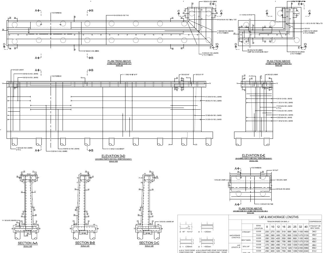 Retaining Walls & Other Secondary Highways and Railways Structures